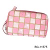 2011 grid pink and white wallet