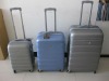 2011 hardside ABS trolley luggage 3 pcs set