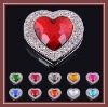 2011  heart shape promotional foldable purse hanger