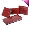 2011 hot leather men's wallet with zipper for business