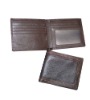 2011 hot new design bi-fold  wallet(leather wallet, men's wallet)