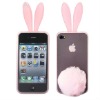 2011 hot new silicone rabbit case for iphone 4g case