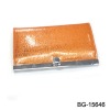 2011 hot sale lady metal frame flat wallet