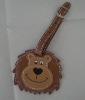 2011 hot sale leather luggage tags