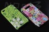 2011 hot sale products for Iphone 4G printed hole case