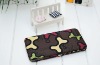 2011 hot sales cute dog bone printed lady frame wallet