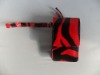 2011 hot sales mini magnet hook zebra wristlet cellphone wallet