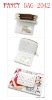 2011 hot sell lady's PU wallet with rivet