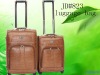 2011 hot sell pu travel  trolley luggage set