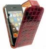 2011,hot selling alligator leather case for iphone 4