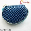 2011 hot selling and checked  PVC small wallet purse