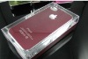 2011 hot selling brush metal effect aluminum case for iphone4