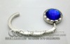 2011 hot selling foldable crystal purse hook