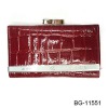 2011 iron clip and shining red stand wallet