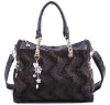 2011 lady's winter lint handbag/shoudler bag