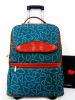 2011 lastest leather travel trolley luggage bag