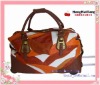 2011 lastest leather trolley luggage bag