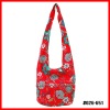 2011 latest Flowery fabric messenger bag wholesale