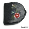 2011 latest  charming stlylish high quality charming embroidery  leather wallets for men