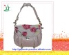 2011 latest design PU leather long shoulder lady bag   handbag