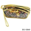 2011 latest design gold lady evening clutch bag