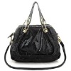2011 latest design  high quality long shoulder PU  lady  handbag