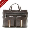 2011 latest designed genuine leather laptop bag