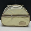 2011 latest designed golden cosmetic handle bag cosmetic bag