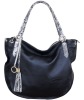 2011 latest  fashion ladies genuine leather handbags in Black colour