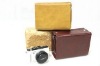 2011 latest fashion leather DFLR camera bag