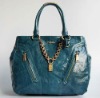 2011 latest fashion top quality new  design  tote PU leather ladies bags handbags