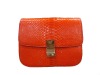 2011 latest fashion women snake python  shoulder bag