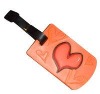 2011 leather luggage tag lt-053