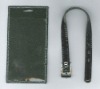 2011 leather luggage tag lt-062