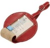 2011 leather luggage tag lt-063