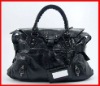 2011 library handbags,classic leather satchel new school bag 084668