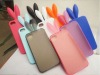 2011 little white rabbit TPU case for iphone 4g
