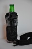 2011 multi fuctional bottle cooler with velcro,neck strap, bottle opener