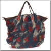 2011 new Embroidered Denim Handbag