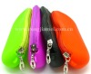2011 new arrived wallet with zipped silicone for ladies and women's