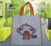 2011 new cartoon laminated non woven bag