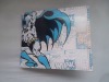 2011 new cool spiderman  printed men pu wallet