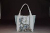 2011 new cotton fabric shopping bags handbags fashion