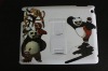 2011 new design Kung fu panda fation hard ABS plastic hard cover for ipad 2