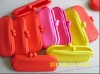 2011 new design colorful silicone glasses wallet