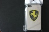 2011 new design fation hard with Ferrari pattern bumpers case for iphone 4