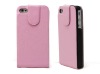 2011 new design .mobile leather case for iphone4
