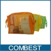 2011 new design nylon mesh cosmetic bag