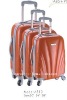 2011 new design pc travel trolley luggage ABS and PC material