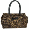 2011 new design satin women tote bag with strap